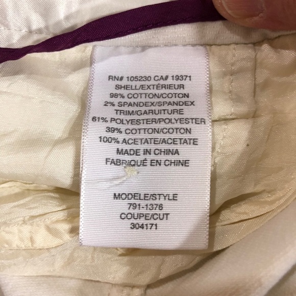 JOIE - WOMENS CREME COLOR SOFT CORDUROY PANTS - Picture 12 of 16